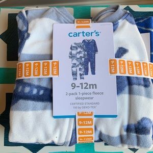 NWT Carter’s 2-pack Fleece Sleepwear